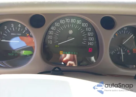 2000 Buick Lesabre Custom z USA, uszkodzony, nr VIN 1G4HP54K9YU277706